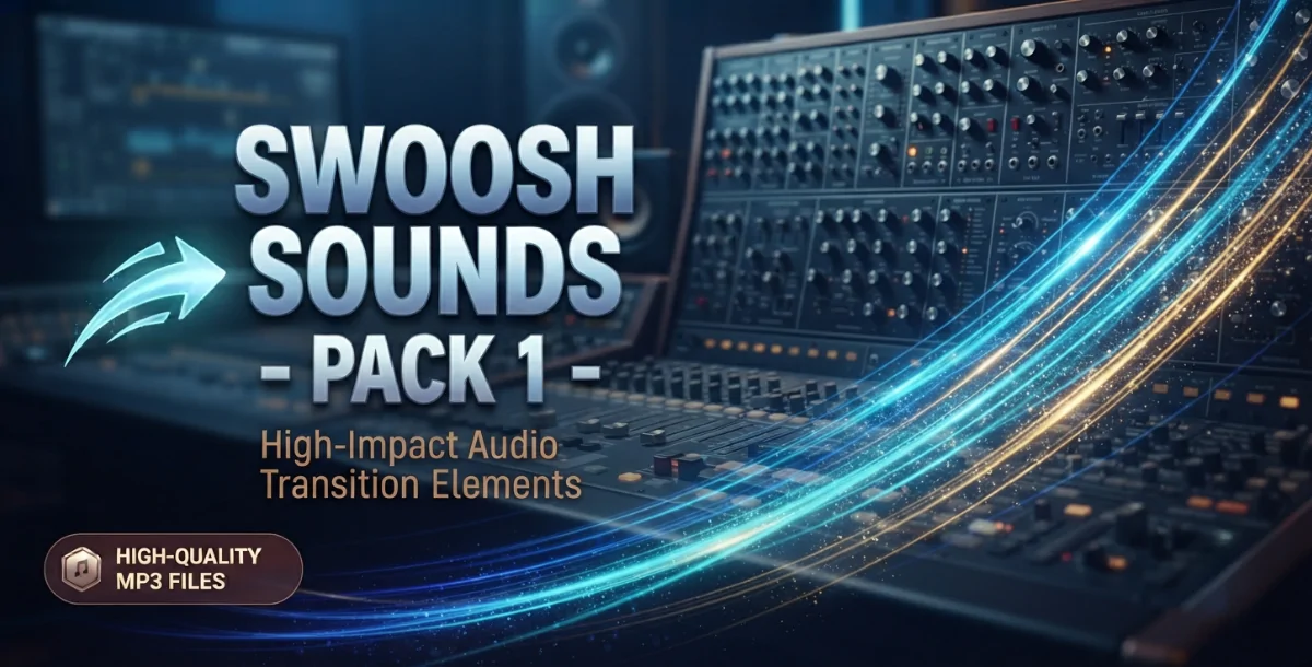 10 Swoosh Sounds - Pack 1