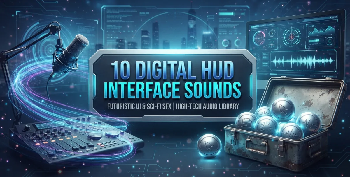 10 Digital Hud Interface Sounds