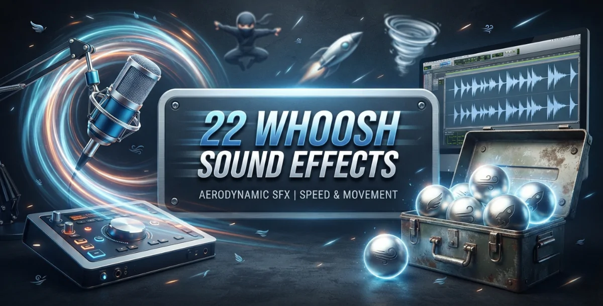 22 Whoosh Sound Effects