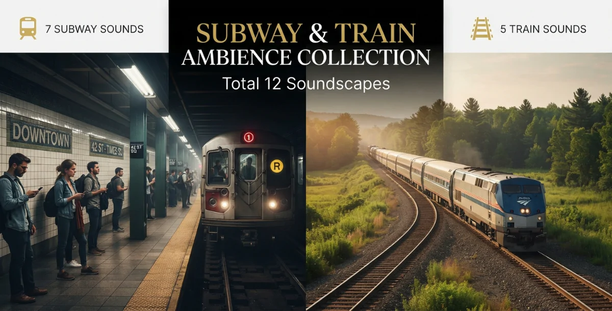 Subway & Train Sound Collection